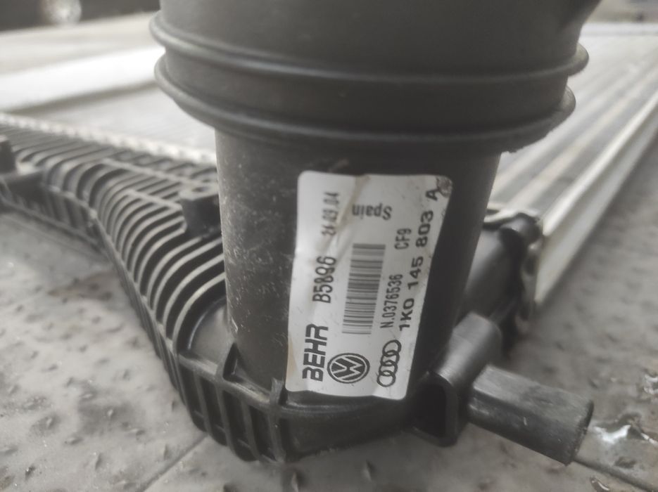 Radiador e intercooler Audi A3 8p