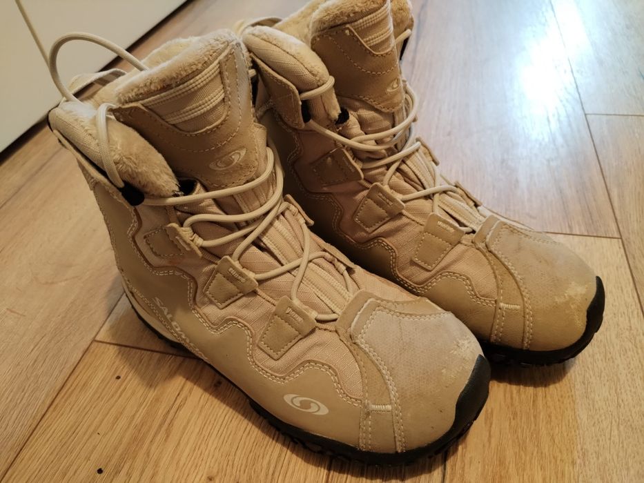 Botas de caminhada na neve Solomon 36