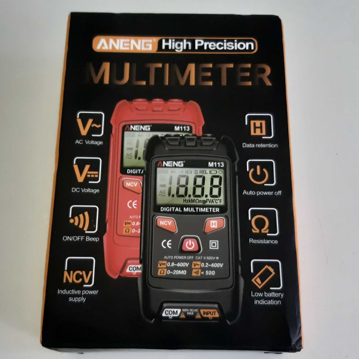 Automatic NCV Digital Multimeter for AC/DC Voltage and Ohm Measurement, New64552902146177120