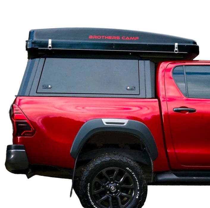 Hardtop zabudowa paki stalowa powłoka LINE-X Toyota Hilux 2015-2026