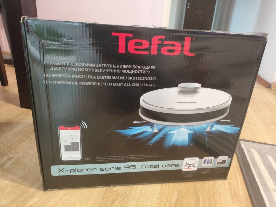 Robot sprzątający Tefal X-Plorer Serie 95 RG7987 Funkcja mopowania