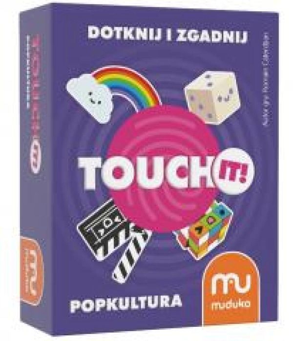 Touch it! Dotknij i zgadnij. Popkultura MUDUKO Muduko pudełko,126x104