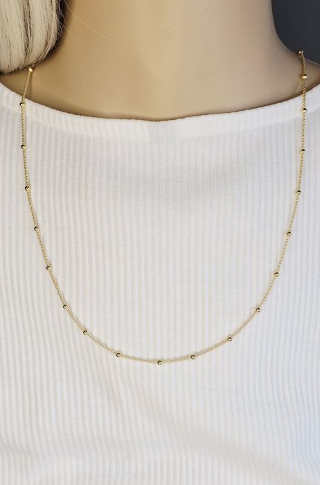 Złoty łańcuszek, naszyjnik próba 585 14k