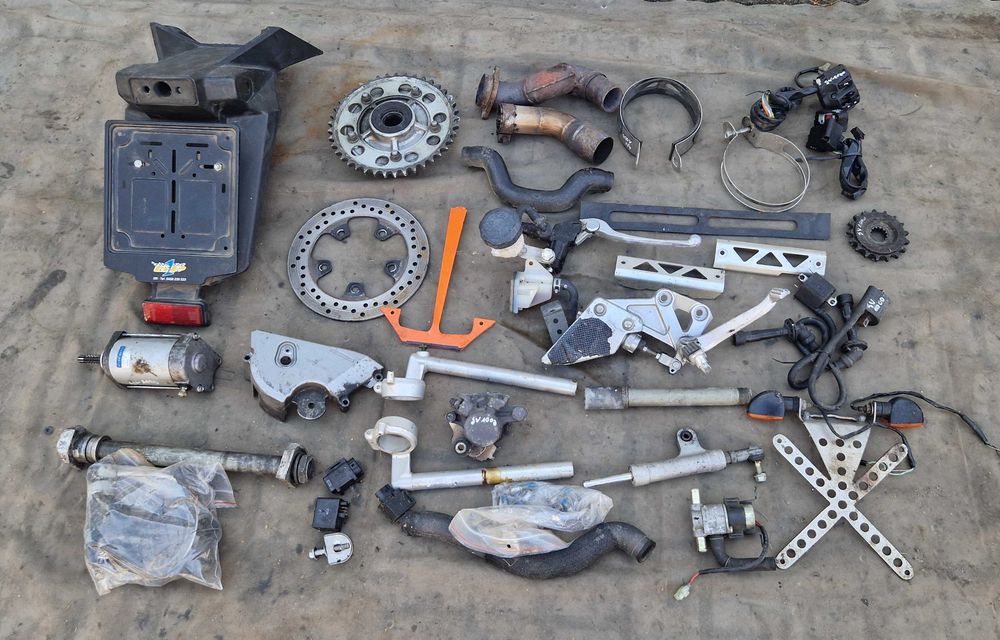 Suzuki SV 1000 amortyzator łącznik pompa set kierownica cewka zestaw