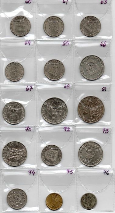Coleção De Moedas Portuguesas