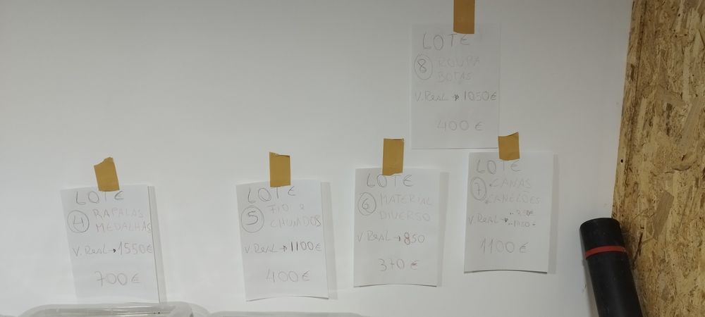 Material de pesca desportiva