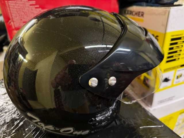 Kask Airoh otwarty Top-One czarny nowy rozmiar L