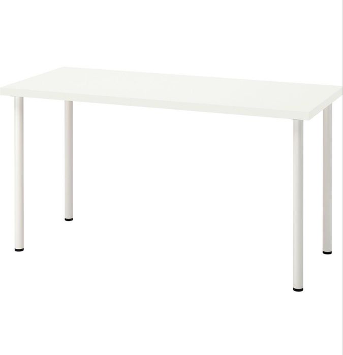 Secretaria LAGKAPTEN / ADILS Secretária, branco, 140x60 cm