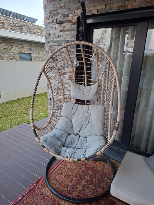 Baloiço cadeira suspenso sofa jardim exterior
