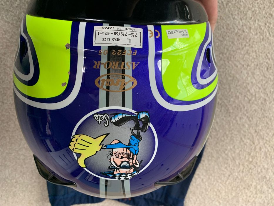 Kask Arai Astro-R rozmiar L Sete Gibernau