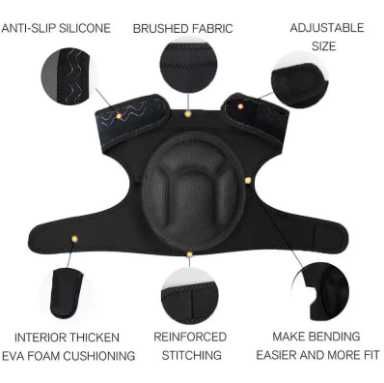Наколінники з Потовщеним EVA Максимальний Захист у Спорті / за штуку