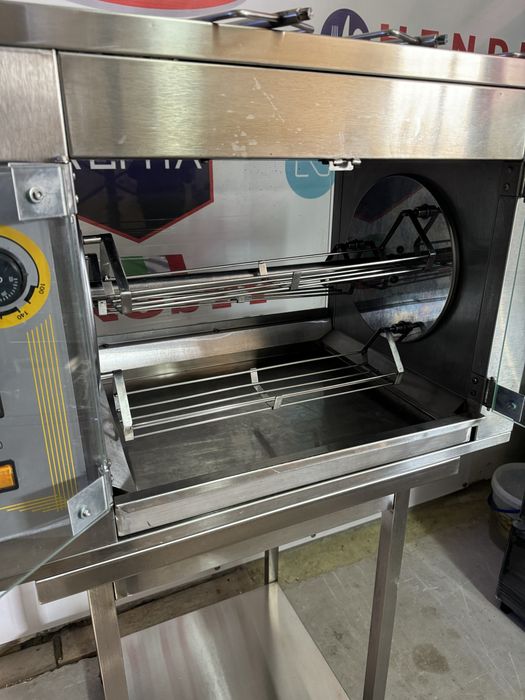 Гриль Для Кур Карусельний І Шампурний На 6 Курей!