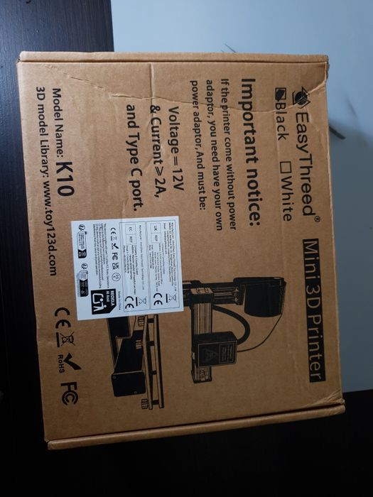 Mała drukarka 3D, multipleksowanie z podziałem częstotliwości Drukarka