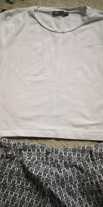 Spodnie bluzka Zara S 36