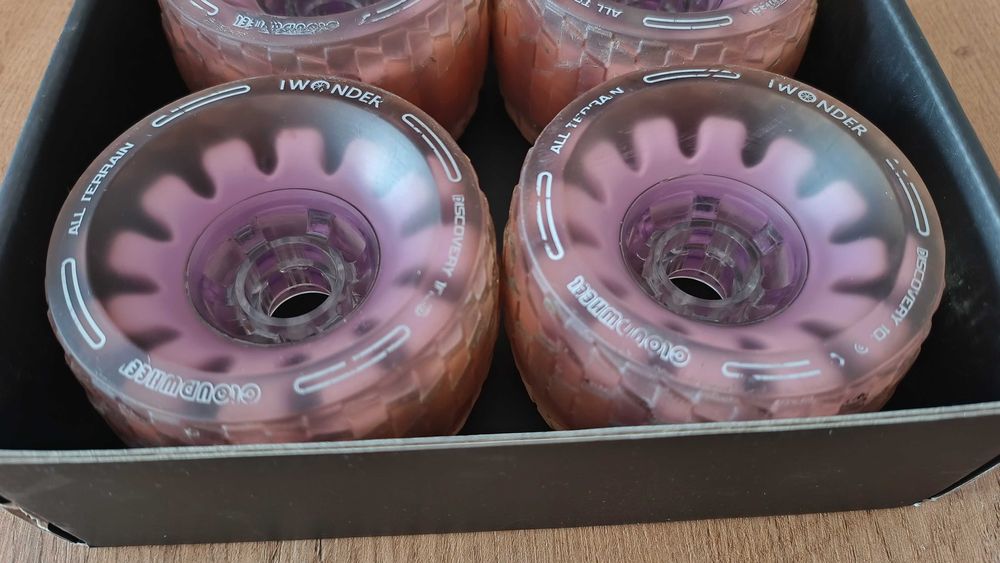 Koła skateboarding CLOUDWHEEL Discovery 105mm Violet