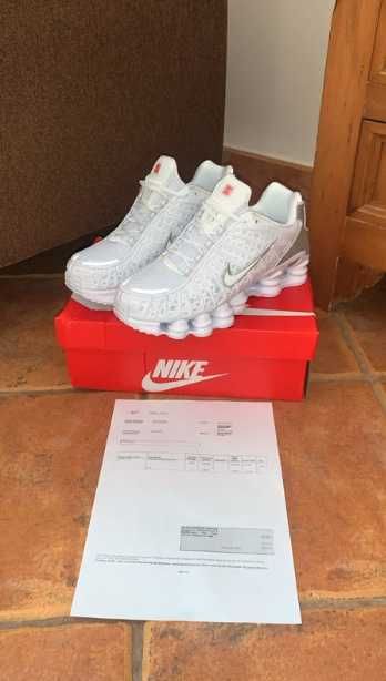 Białe trampki Nike TL, rozmiar 45