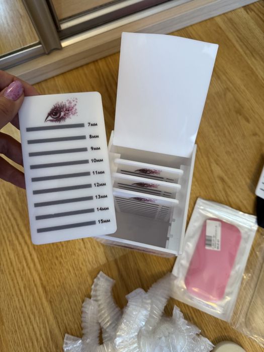 Набір лашмейкера, нарощення вій