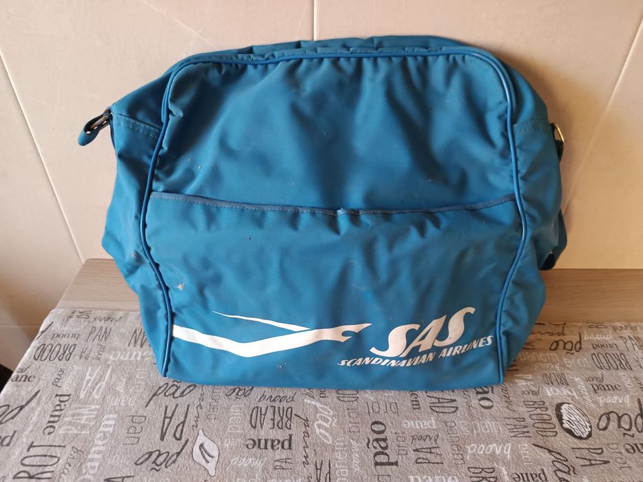 Saco de Viagem Companhia Aérea SAS – Scandinavian Airlines – Novo