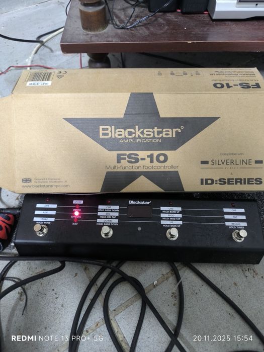 Pedał sterujący footswitchblackstar id60
