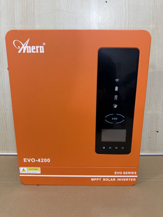 Інвертор 4.2 кВт 24В | MPPT 120A | PV до 450В | Wi-Fi