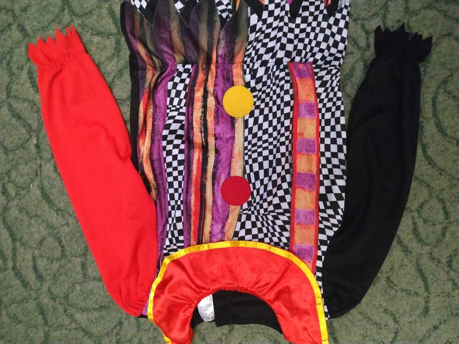 Карнавальный костюм злого клоуна Оно на мальчика 9-10 лет