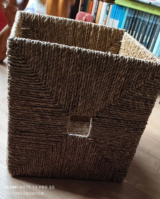 Conjunto de dois cestos de arrumação para móvel Kallak