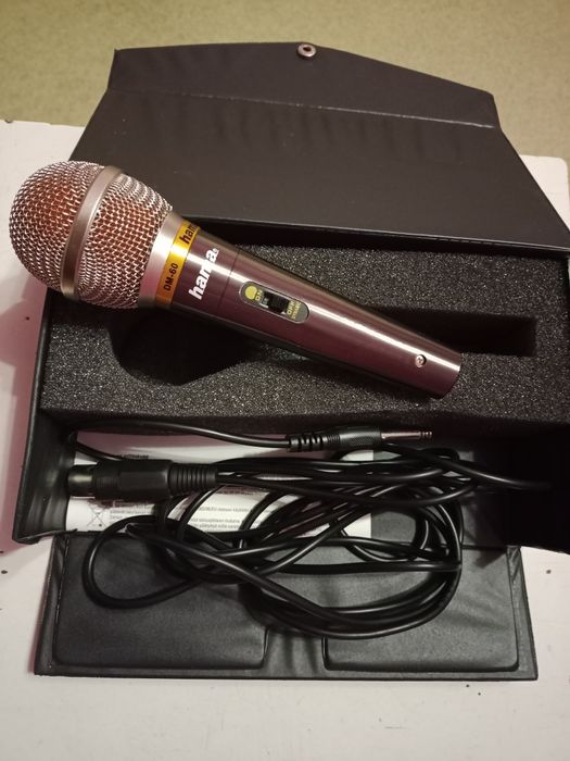 Новый микрофон дёшево.