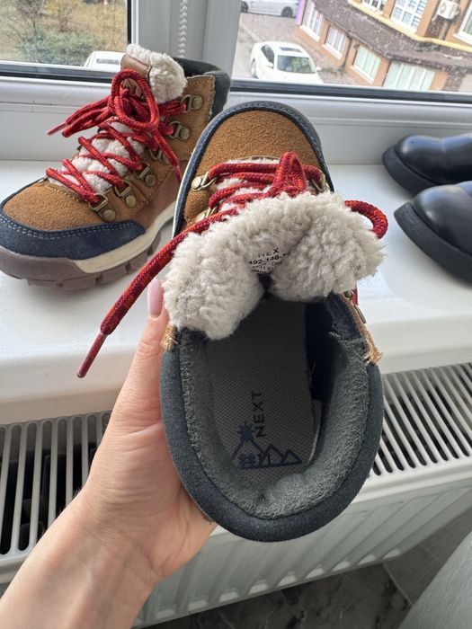 Зимові термо ботінки Next на ніжку 16см