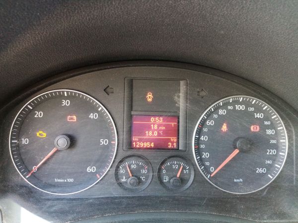 Quadrante / painel de instrumentos VOLKSWAGEN Eos (1F7, 1F8)