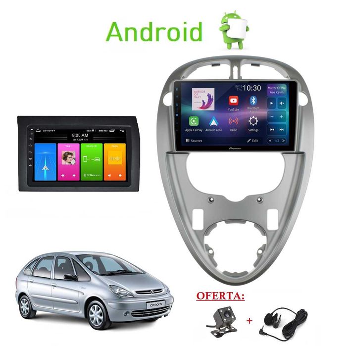 Rádio 2DIN • CITROEN Xsara (Break) / Xsara Picasso / Xantia • Android