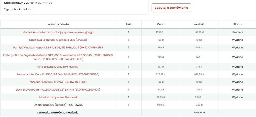 Komputer z Rtx 2060 plus dorzucam   GTX 1050  TI