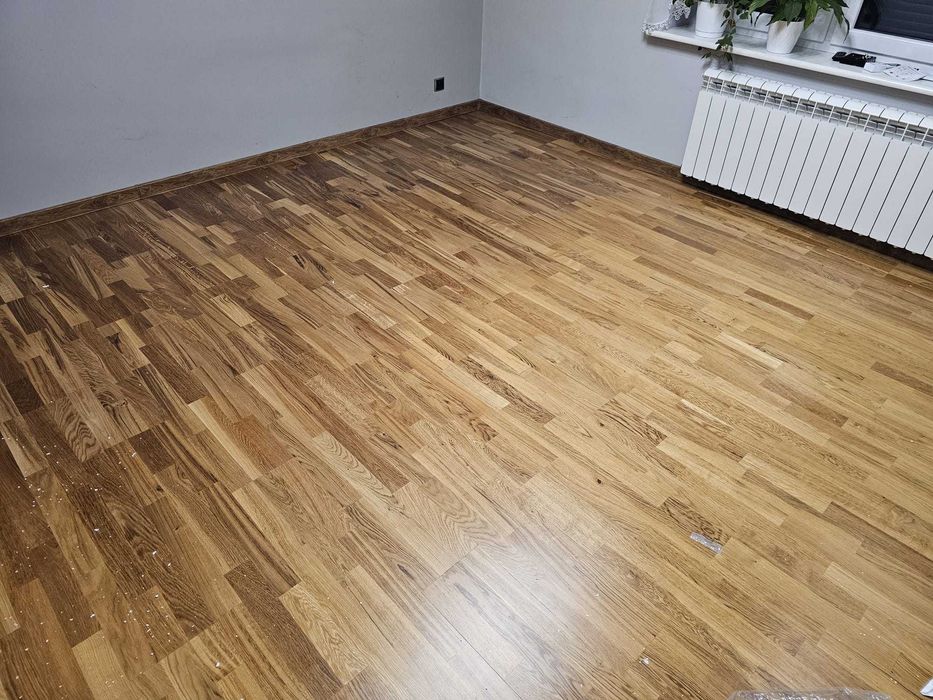 Podłoga drewniana Dąb bagienny 14 mm Barlinek (70m2)