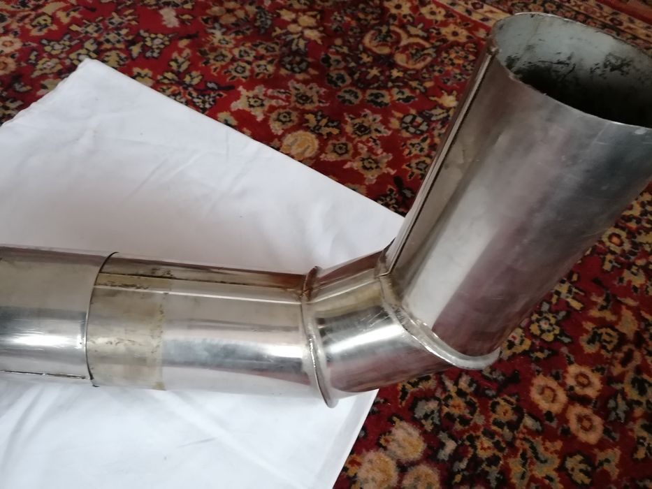 Газова колонка з минулого, труба