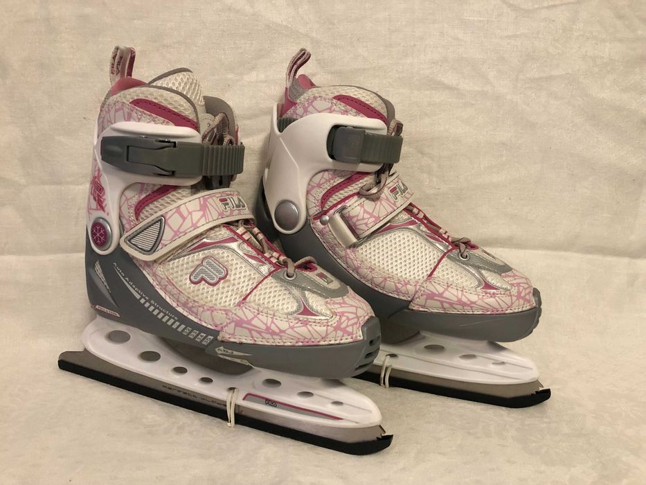 Łyżwy dziecięce marki Fila NOWE – regulowany rozmiar EU32-35