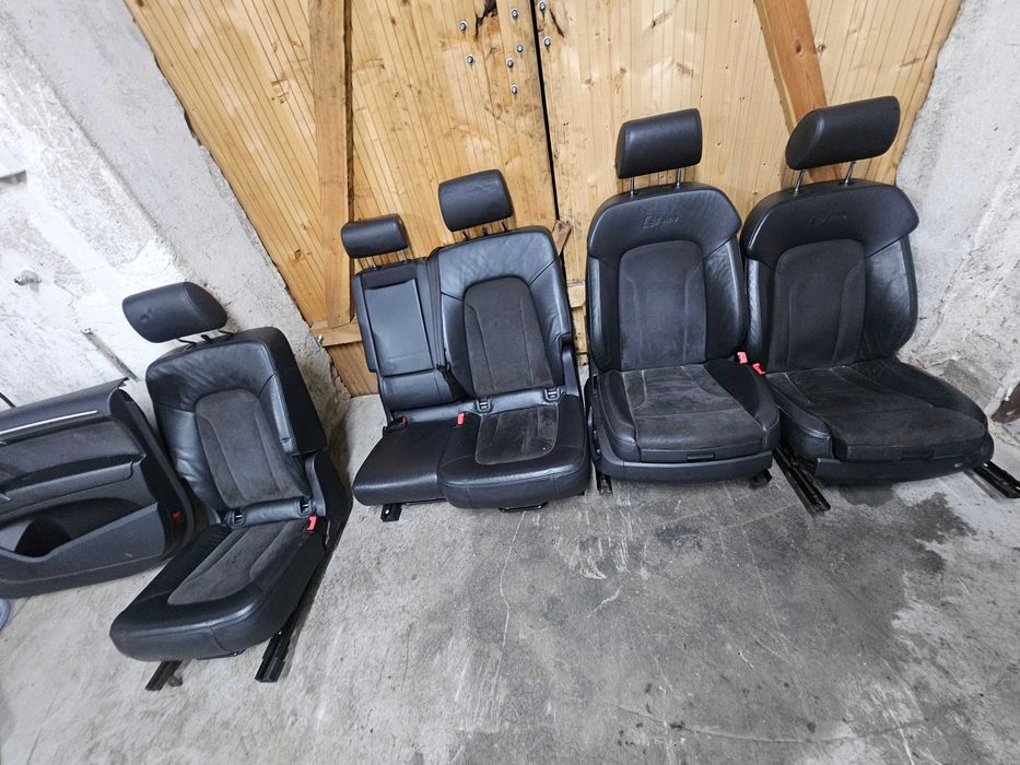 Fotel Fotele Kanapa Boczki Alcantara S-LINE Audi Q7 4L 09R 4.2 Części