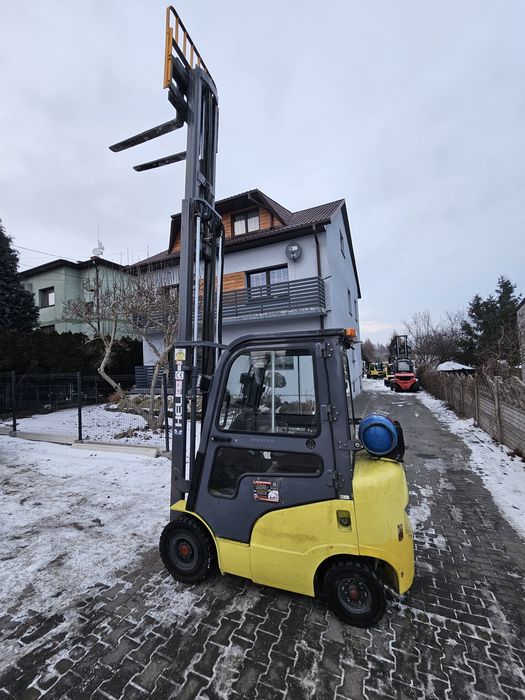 Wózek widłowy HELI 1.8t triplex 4.7m 4 sekcje Kabina LPG 3627h 2012r