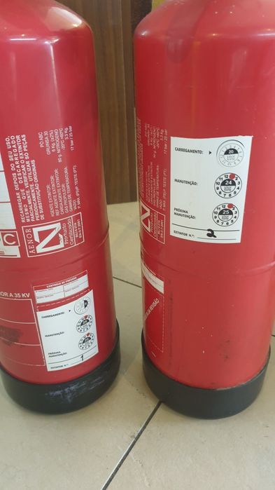 Extintores para desocupar