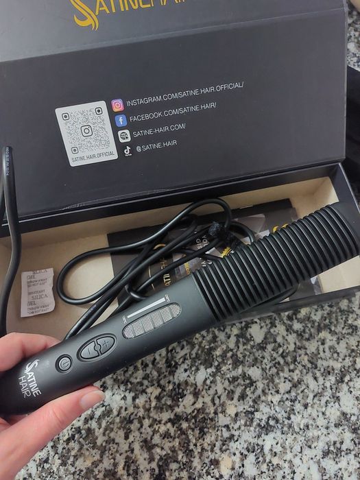 SATINEHAIR - Ethik brush 3 in 1 - Black