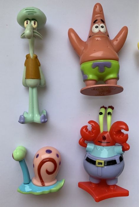 Полная серия киндер сюрприз Губка Боб Sponge Bob (2012)