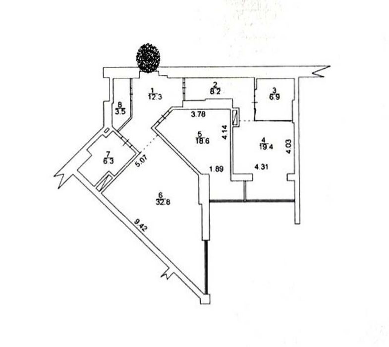 3-кімнатна квартира за адресою вул. Євгена Коновальця (площа 108 м²) - Atlanta.ua - фото 24