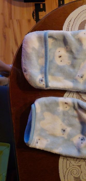 Kombinezon zimowy dziecięcy, piżamka, rozmiar 80/86