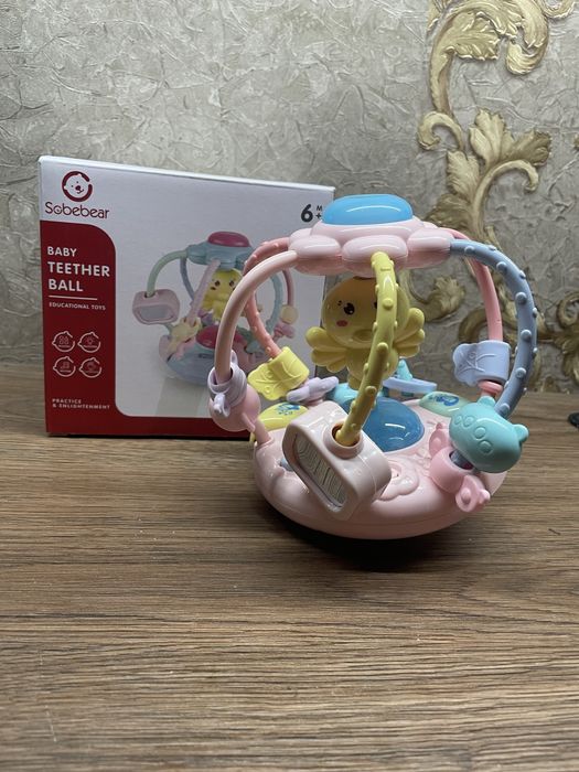 Музична дитяча іграшка – гризунець “Bebebear Baby Teether Ball”