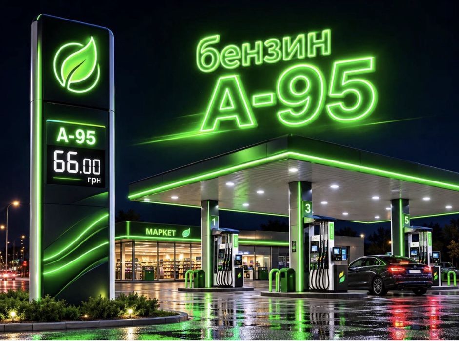 Якісний бензин А95  опт доставка по Україні