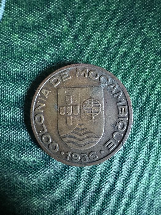 Moedas antigas Mocambique