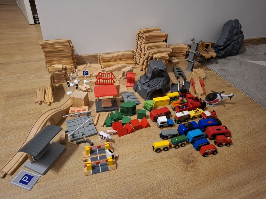 Tory drewniane ikea lidl brio