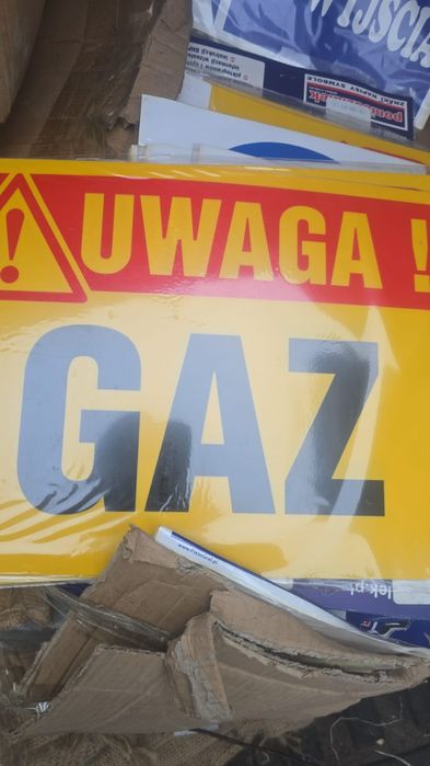 Tablice informacyjne do magazynu, firmy, budynków