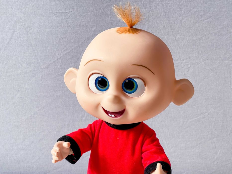 Лялька пупс Джек-Джек Суперсімейка з єнотом, Disney іграшка