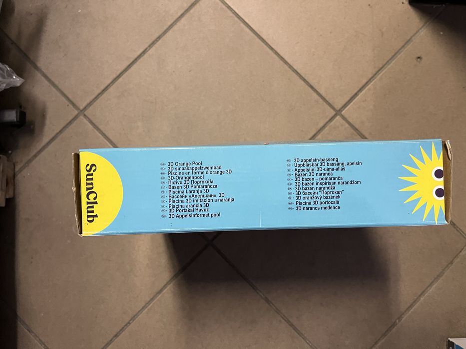 Basen dziecięcy „pomarańcza”