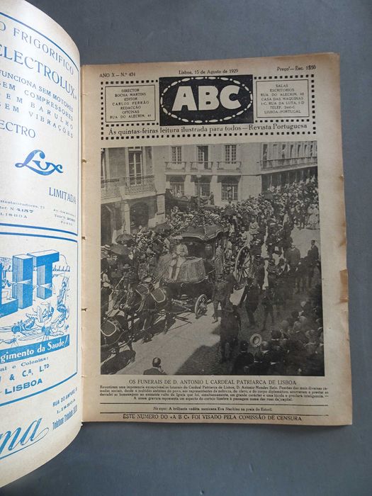 Revista ABC - Ano X - nº 474 15 de agosto de 1929