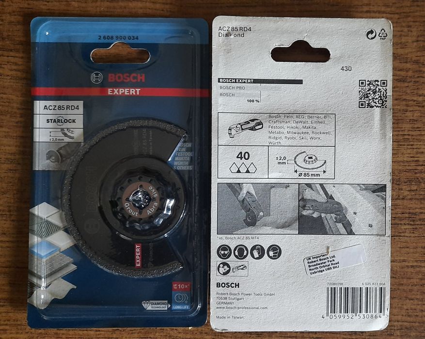 Bosch Starlock пильный диск ACZ AVZ насадка для реноватора